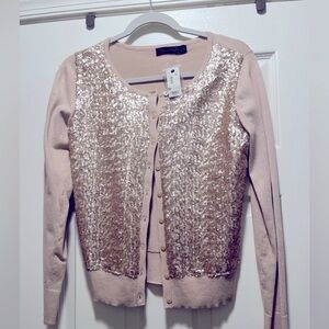 Brand New THE LIMITED Sequin Cardigan (XS)